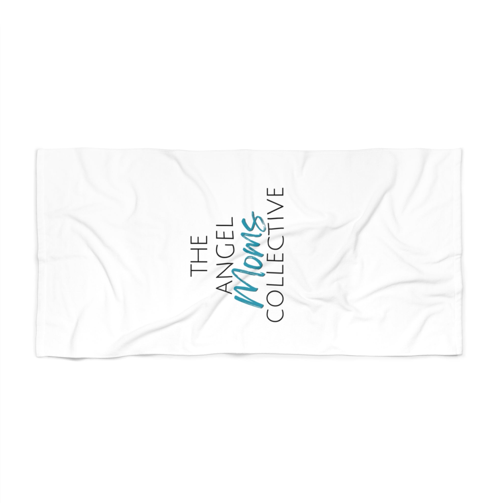 Beach Towel — “The Angel Moms Collective” Logo Towel | Memorial & Support Beach Accessory