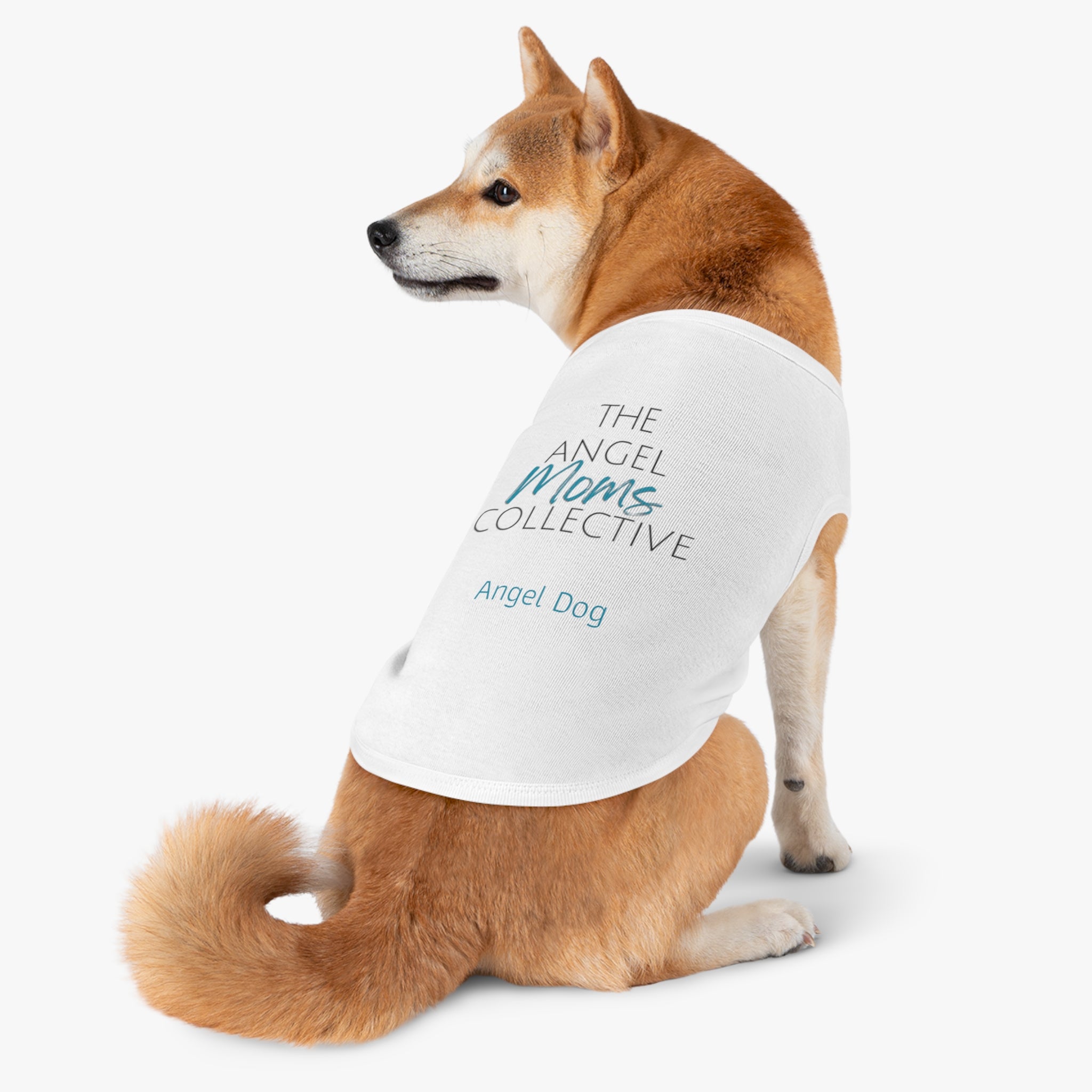 Pet Tank Top - "Angel Dog" Mom Collective Dog Tank Top