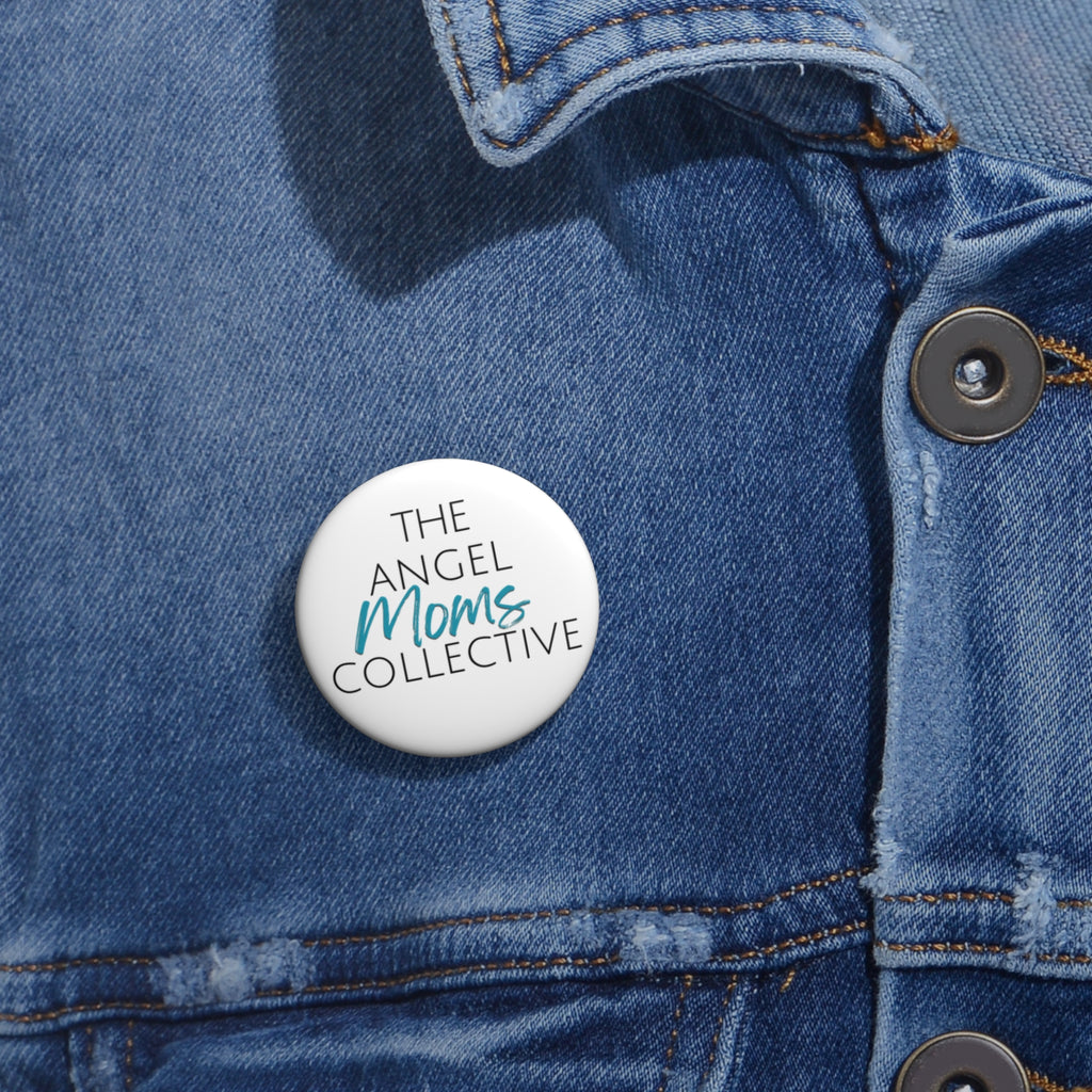 The Angel Moms Collective Pin Button – Memorial Awareness Badge