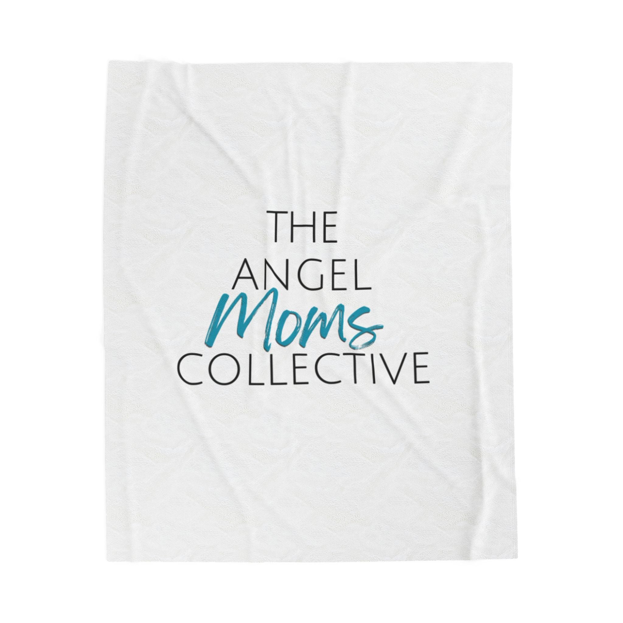 The Angel Moms Collective Velveteen Plush Blanket – Comfort Throw for Bereaved Mothers & Supporters